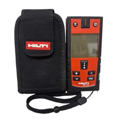 Excellent Hilti PD 42 Laser Range Meter Measurement Tool w/ Case PD42 Tool PD-42 - Image 1 of 4