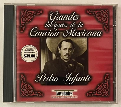 PEDRO INFANTE - GRANDES INTERPRETES DE LA CANCION MEXICANA - 2000 MEXICAN CD - Image 1 of 3