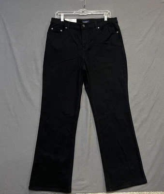 Sonoma Modern Fit Pants Women’s Size 12 Short Black Boot Cut Western Stretch - Image 1 of 4