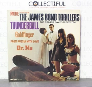ROLAND SHAW - JAMES BOND THRILLERS *CHEESECAKE* MONO LONDON 1965 -IN SHRINK LP🔥 - Picture 1 of 2