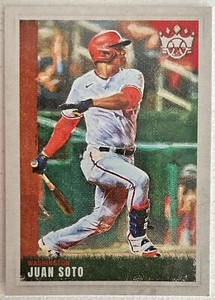 2022 Panini Diamond Kings Juan Soto #124 Washington Nationals Free Shipping