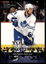 2008-09 Upper Deck Young Guns Jonas Frogren Rookie Toronto Maple Leafs #496