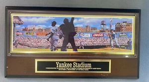 Limited Edition Yankee Stadium Plaque October 1963 Sandy Koufax Record Strikeout - Picture 1 of 3