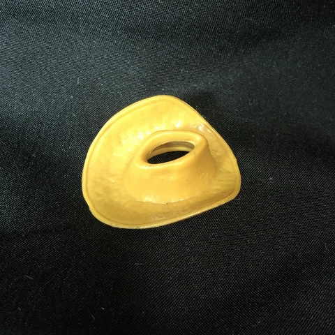Vtg 1986 Original Kenner Silverhawks Bluegrass Cowboy Hat Part Rate Free S&H Cover