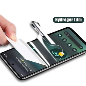 Clear Hydrogel Film For Google Pixel 7a 6a 4A 5A 3a 7 Pro 6 Pro Protection Film - Picture 1 of 21