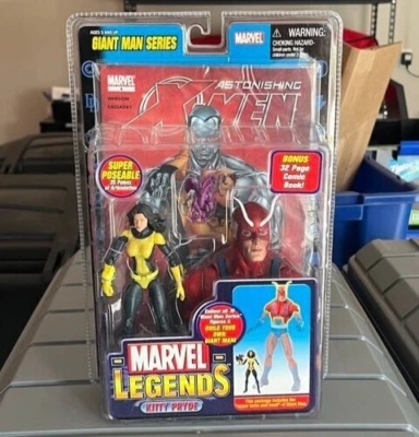 Figura de acción Marvel Legends Giant Man BAF Kitty Pryde X-Men 2006 Foto 1 de 4