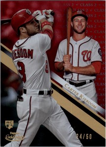 2019 Topps Gold Label Class 2 Red #52 Carter Kieboom /50 - NM-MT