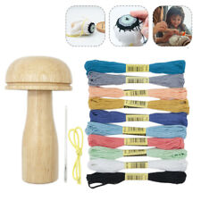 Sewing Tool Elastic Rope Hat Needle Darning Mushroom Set Home With Thread