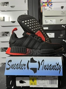 Size 6 - Adidas Nmd R1 x Star Wars Darth Vader Brand New -Deadstock- FW2276 - Picture 1 of 3