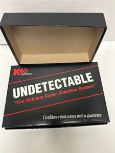 K40 Electronics Undetectable Radar Detector UN3000SW Refurbished in Box - Picture 1 of 12