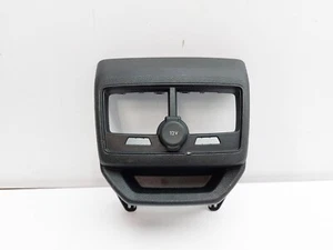 PEUGEOT 3008 P84 MK2 CENTRE CONSOLE REAR AIR VENT GRILLE SURROUND TRIM 2018 - Picture 1 of 19