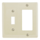 ⚡️(QTY 25)Trade Select NP126LA 1-Toggle 1-Decorator Switch Combination Wallplate