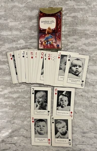 Vintage Neuheit Werbung Spielkarten 52 BABY Bilder lustige Zitate -- 7566 - Bild 1 von 5