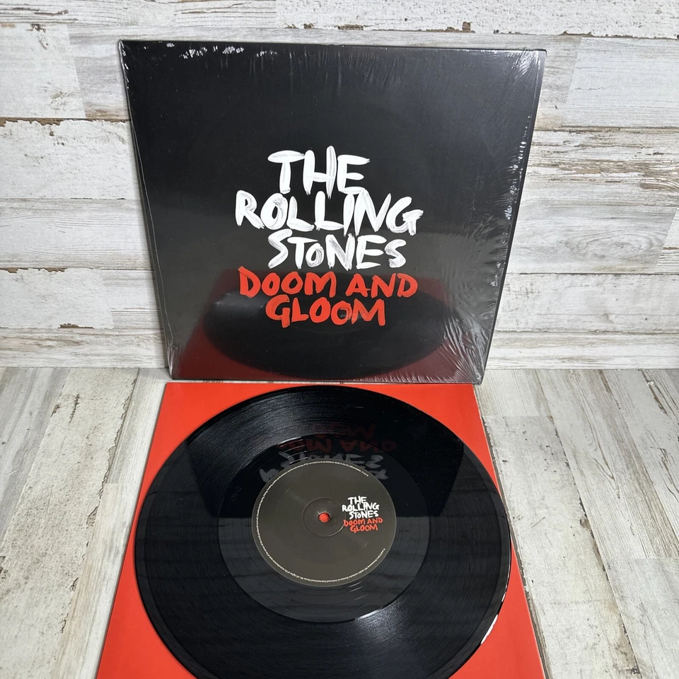 The Rolling Stones - Doom And Gloom (Europe) 10" Vinyl Single  (3723278) - Image 1 of 4