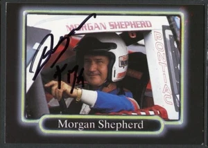 Morgan Shepherd #15 signed autograph auto 1990 Maxx NASCAR Racing Trading Card - Picture 1 of 1