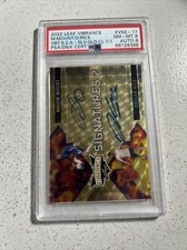 1/1 One Of One Declan Rice Mason Mount Dual Auto Leaf Football Card Psa 8