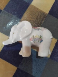 Cute And Unusual Aynsley Wild Tudor Fine Bone China Elephant. - Picture 1 of 2