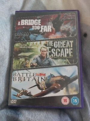 A Bridge Too Far/The Great Escape/Battle Of Britain (3 DVD SET) **NEW** [BX5] - Image 1 of 2