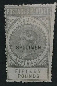 MOMEN: SOUTH AUSTRALIA SC #92s SPECIMEN MINT OG H LOT #191481-731 - Picture 1 of 2
