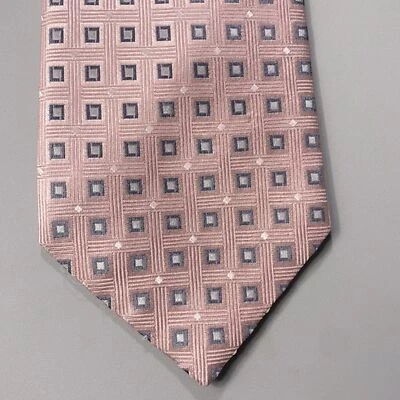 Corbata de seda para hombre Claiborne rosa multicolor Foto 1 de 4
