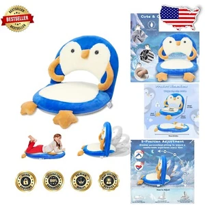 Penguin Kids Floor Chair - 5 Adjustable Positions for Gaming and Reading - Picture 1 of 9
