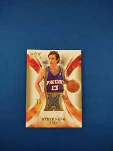 2008-09 Hot Prospects Steve Nash Hot Materials gioco-usato maglia reliquia #HM-SN - Foto 1 di 2