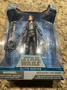 Star Wars Elite Series Sergeant Jyn Erso Die Cast Figure Disney Store NEW - Picture 1 of 8