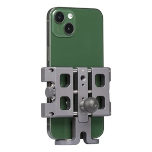 FANAUE Phone Mount with 17mm Ball Compatible Double Socket Arm & Bike Motorcycle - Picture 1 of 8