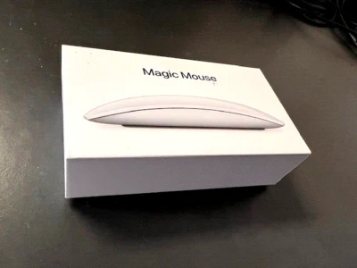 Apple Magic Mouse 2 (MLA02LL/A) Wireless - Silver A1657 With Cable - Image 1 of 3