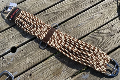 32英寸Hilason 27股羊毛混纺西部小英寸带滚轮扣 — 第 1/3 张图片