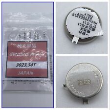 New Original Seiko Kinetic Watch Capacitor 3023 34T Rechargeable Battery