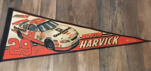 Vintage Kevin Harvick #29 NASCAR  Pennant Cover