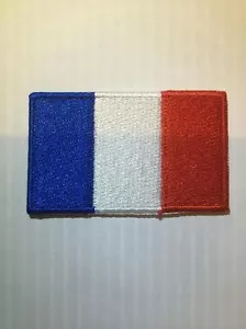 Patch écusson brodé Drapeau FRANCE FRENCH Thermocollant Backpack sac à dos 6x3,5 - Bild 1 von 1