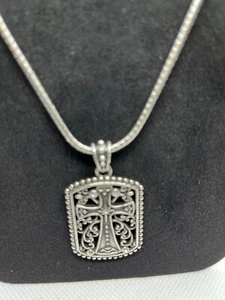 Holly Joy Hope Assured Cross Necklace-Jewelry - Picture 1 of 2