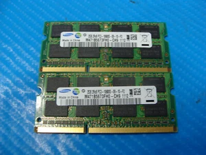 iMac A1311 Laptop Samsung 2GBx2 Memory PC3-10600S-09-10-F2 M471B5673FH0-CH9 - Picture 1 of 3