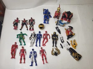 Vintage Power Rangers Toy Figure Accessories & Parts Job Lot Bundle Bandai - Picture 1 of 11