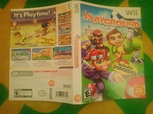Playground Nintendo Wii Cover Art Only - Picture 1 of 1