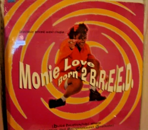 Monie Love BORN 2 B.R.E.E.D. - Vinyl LP - Picture 1 of 1