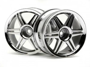 HPI-Racing 12-Speichen Corsa Felge 26mm chrom 2St. (3mm Offset) (H3802) - Bild 1 von 1