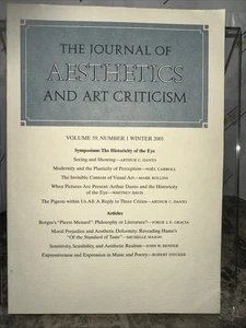 The Journal of Aesthetics and Art Criticism: Vol 59, No. 1 - Winter 2001 - Imagen 1 de 3