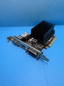 EVGA gt 730 graphics card 2GB GPU No Power Lead Required Silent, HDMI, DVI, VGA - Picture 1 of 3