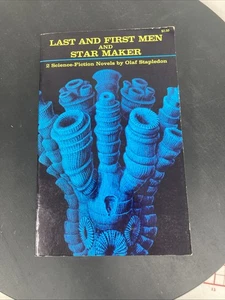 Last and First Men + Star Maker 2 Sci-Fi Novels by Olaf Stapledon 1968 Dover PB - Bild 1 von 5