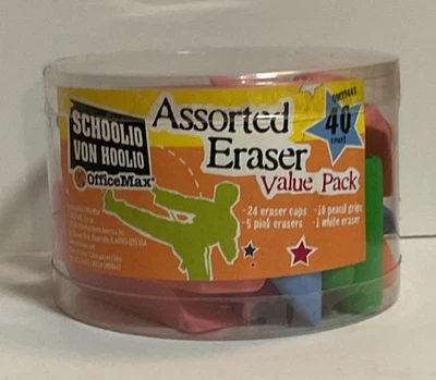 Paquete de valor de borrado 2008 nuevo con etiquetas “Schoolio Von Hoolio” coleccionable Foto 1 de 2