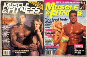 Muscle & Fitness Magazines Lou Ferrigno Covers March 1993 & March 1994 Vintage - Picture 1 of 12