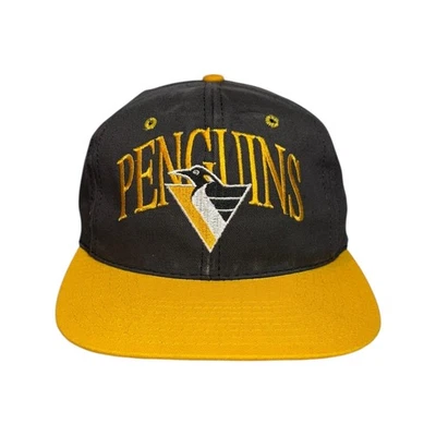 De colección Pittsburgh Penguins NHL Snapback Sombrero Negro Para Hombres OS Foto 1 de 4