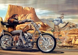 385315 David Mann Ghost Rider WALL PRINT POSTER US - Picture 1 of 7