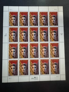 Scott #3308 Ayn Rand Pane of 20 33¢ Stamps (1999) - Picture 1 of 2