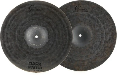 Dream DMHH15 15-inch Dark Matter Hi-hat Cymbals - Image 1 of 4