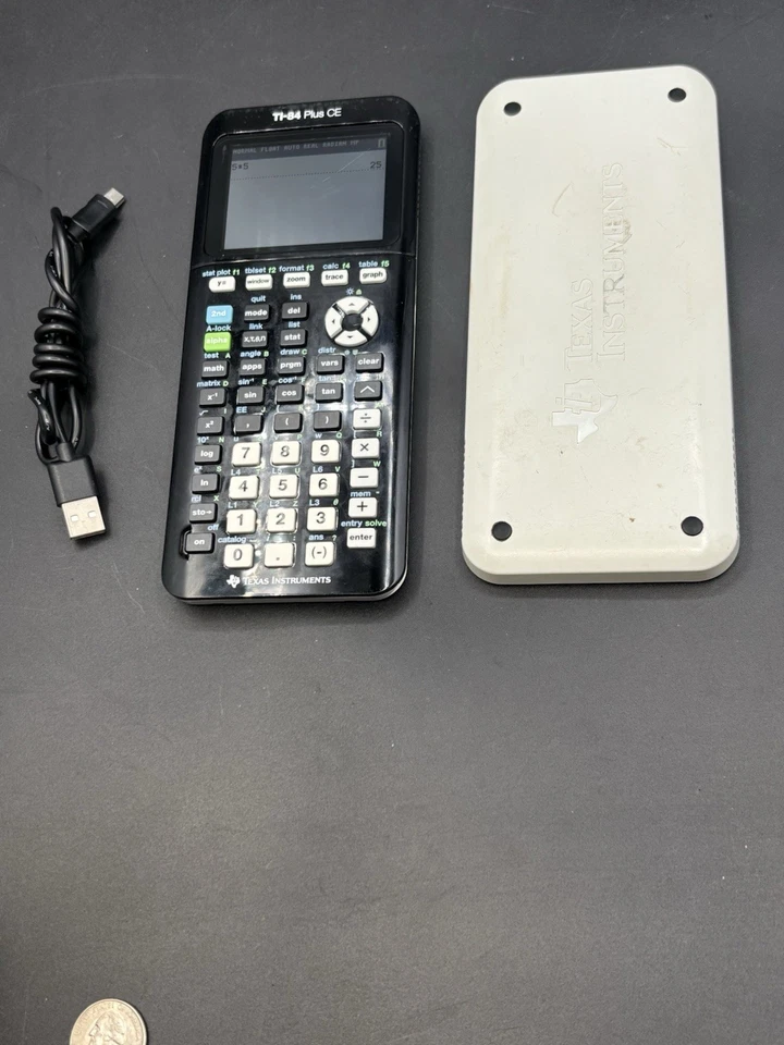 Texas Instruments TI-84 Plus CE  Graphing Calculator TESTED - Image 1 of 4