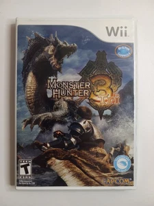 Monster Hunter 3 Tri (Nintendo Wii, 2010) Complete with Manual - Picture 1 of 3